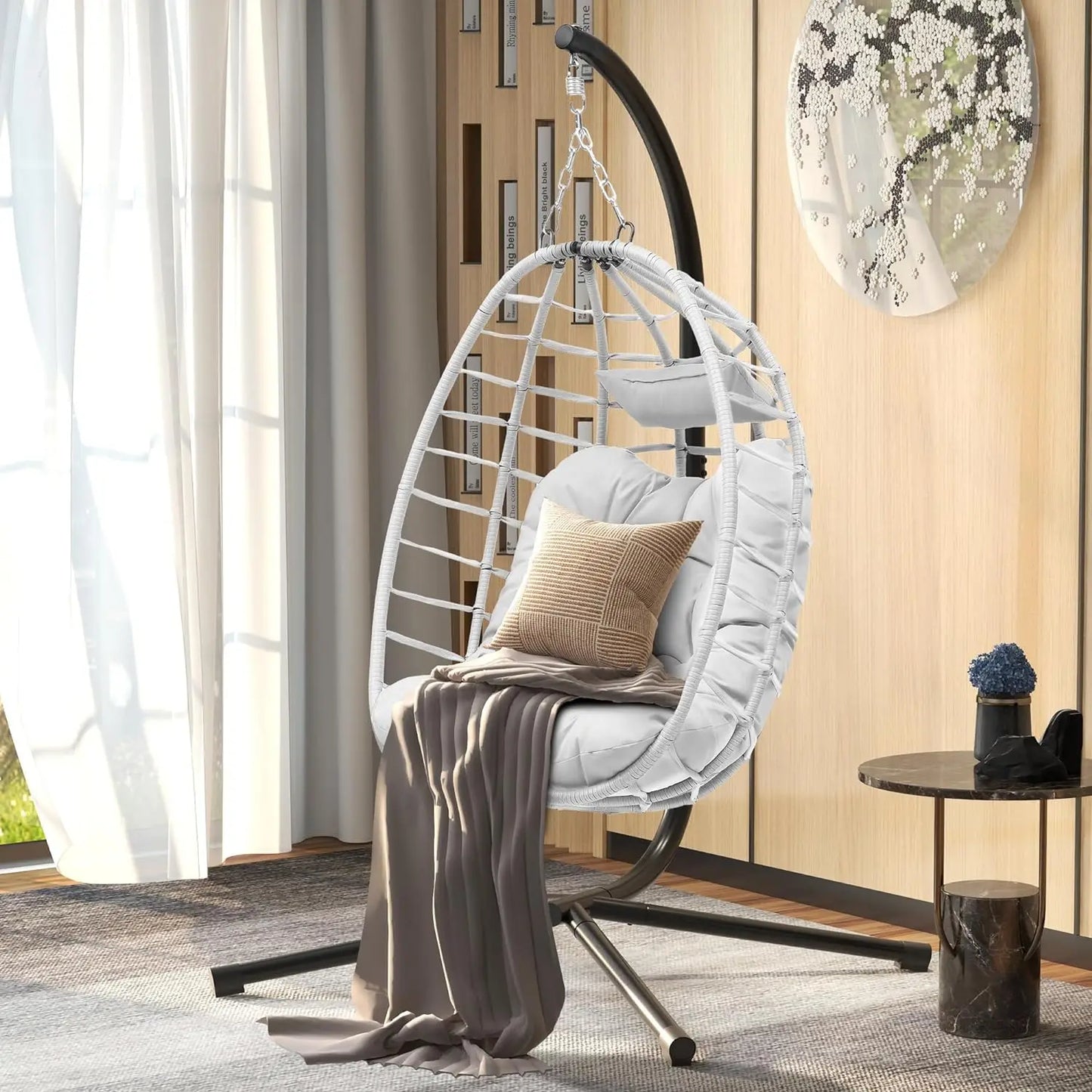 Egg Hanging Swing Chair Indoor Outdoor