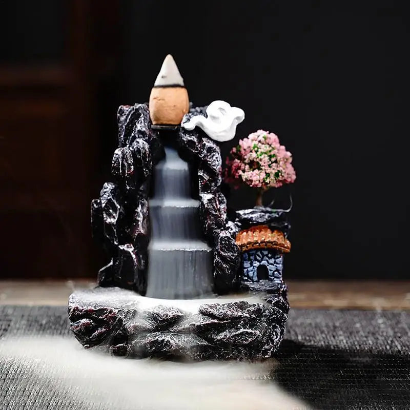 Waterfall Smoke Incense Burner