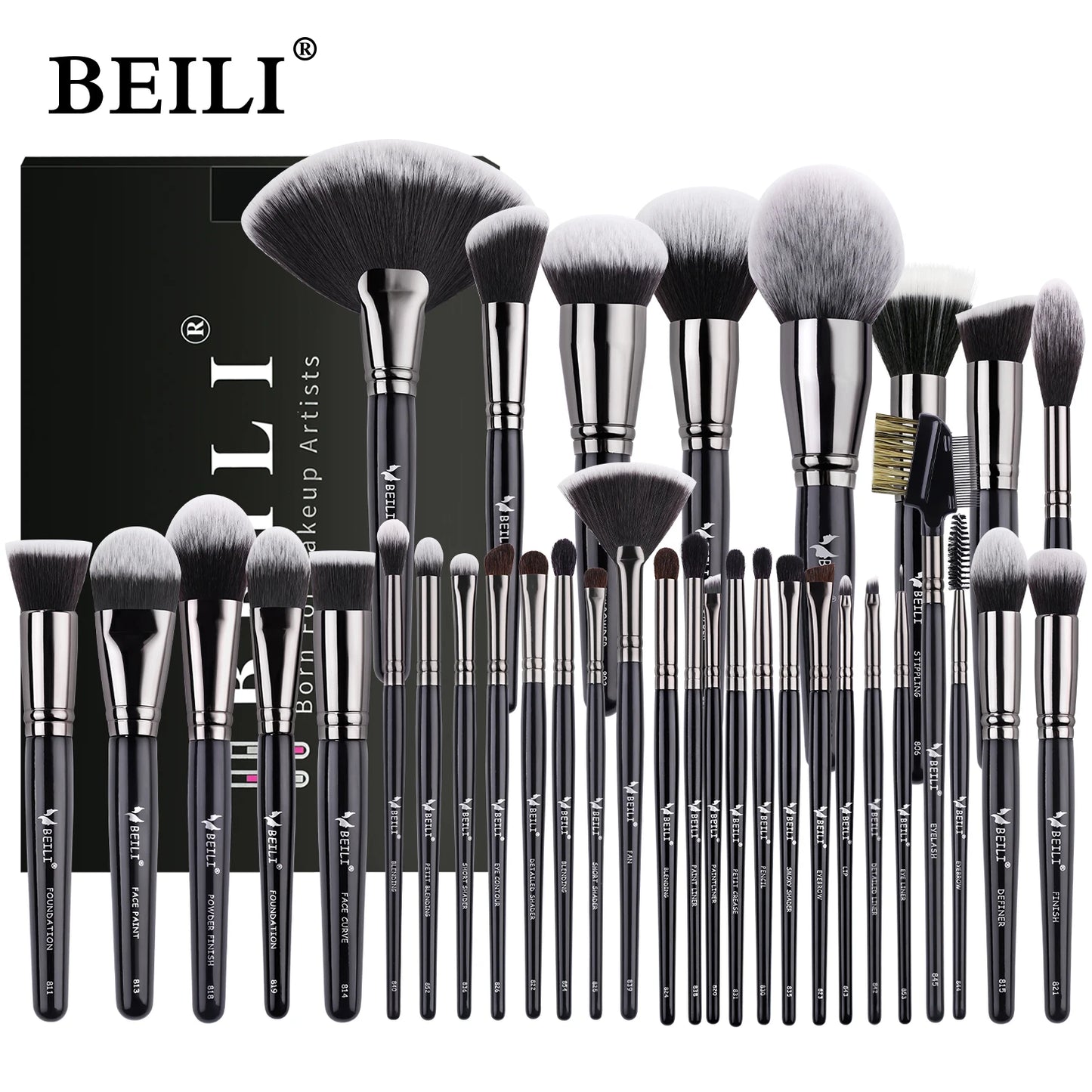 BEILI Professional Premium Makeup Brushes